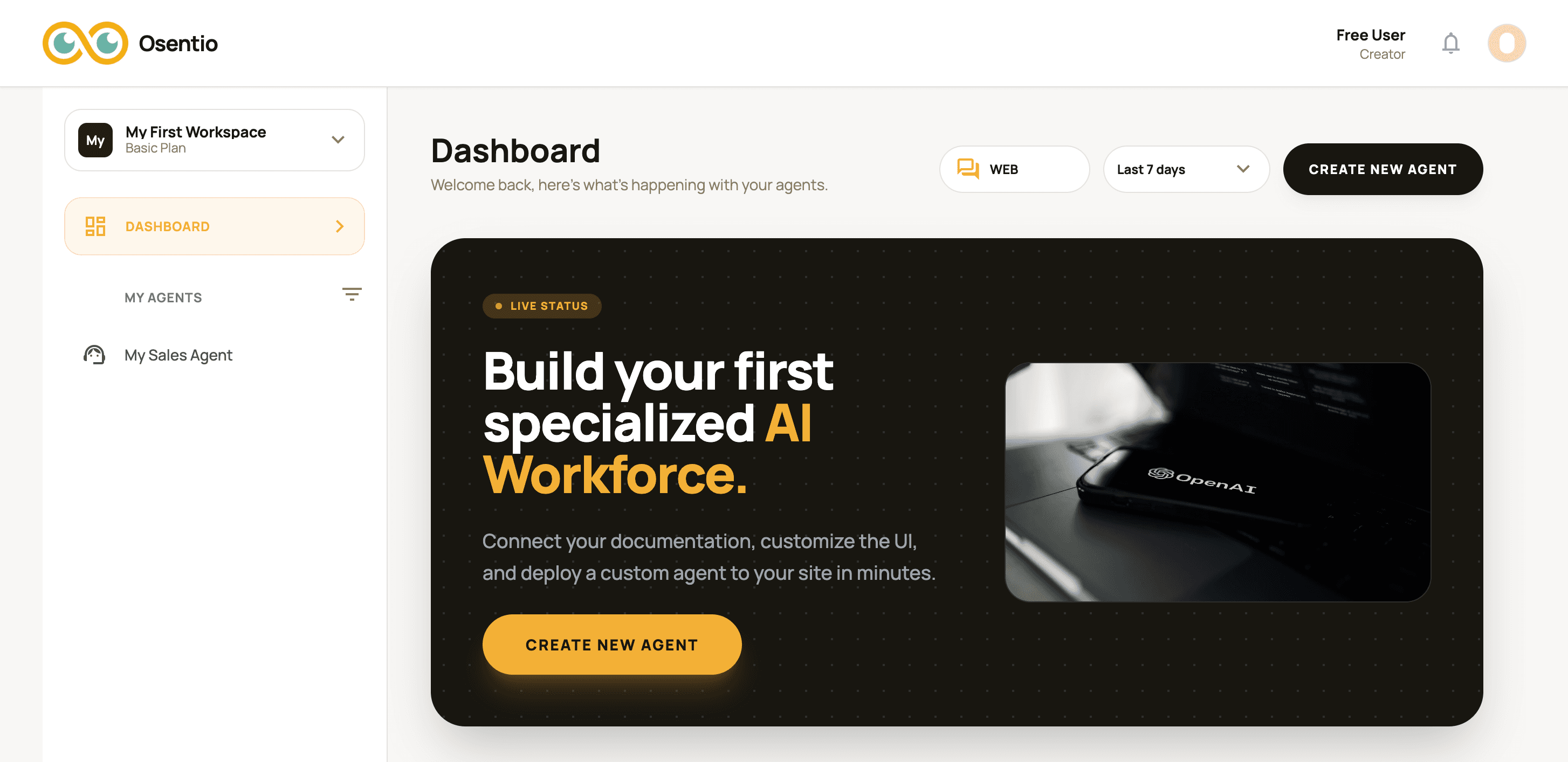 Agent Configuration Dashboard